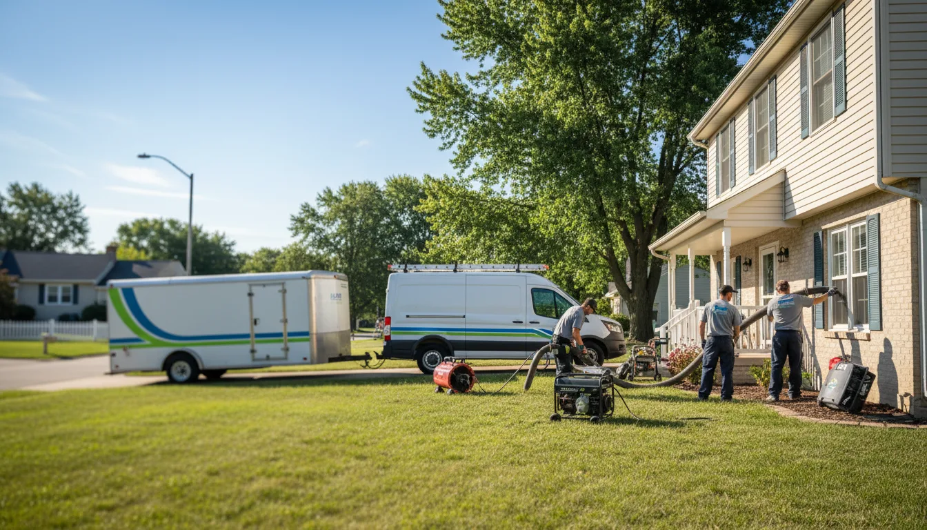 Flooded Basement Restoration And Cleanup With Repair in Ekalaka, MT near me